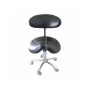 Saddle Dental Stool with Backrest