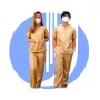 Khaki dental scrubsuit