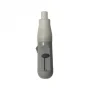 Plastic suction tip with on/off control for dental use